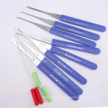 12Pcs Lock Broken Key Extractor Remove Removal Hooks Needle Lock Picks Key Remove Tools Locksmith Tools Set